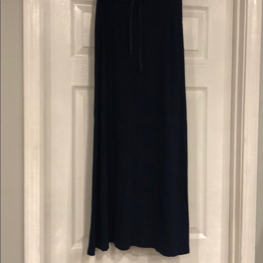 NYC Navy Blue Long Skirt